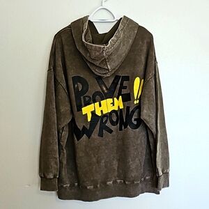 Prove them wrong sweatshirt hoodie Sz.XXL